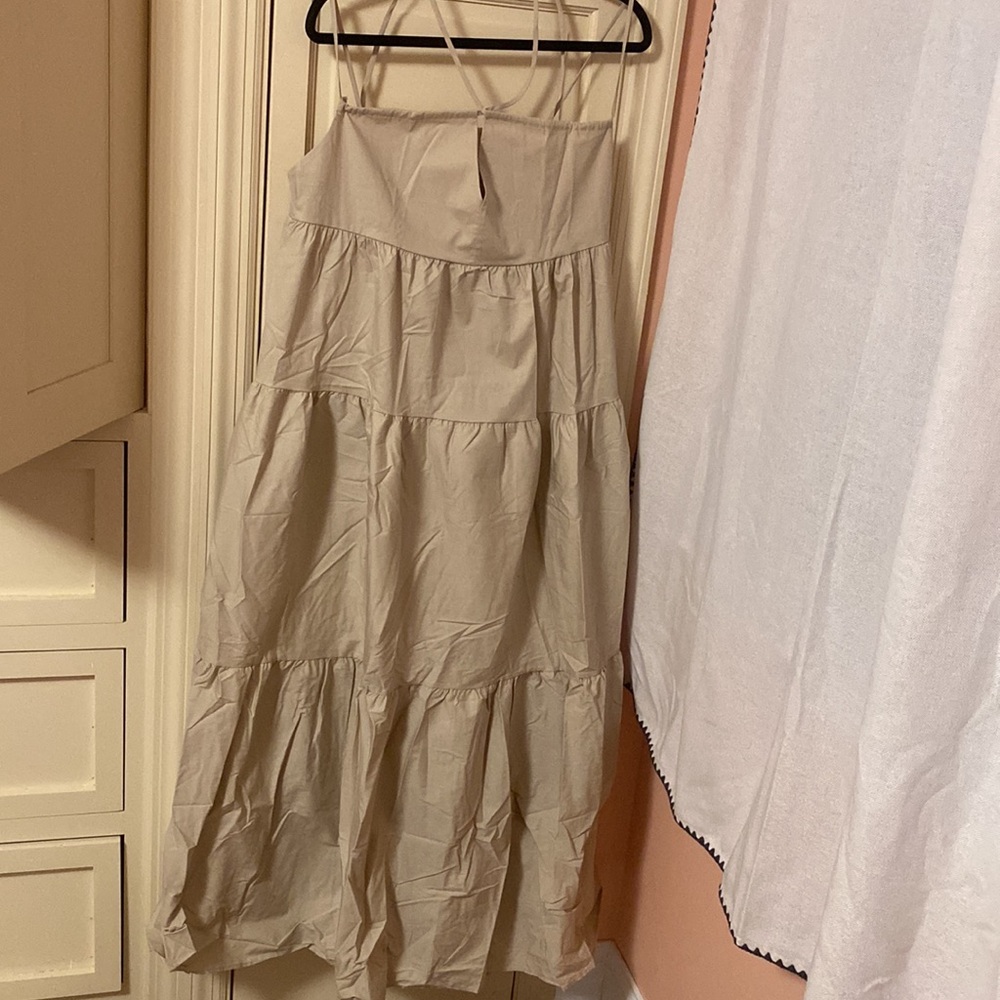 The Post - Giselle Tan Criss Cross Maxi - Medium